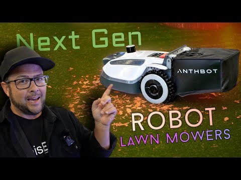 The World’s First 4-in-1 Robot Mower? Lidar & Auto Bag dumping! ANTHBOT M5 & N8 at CES!