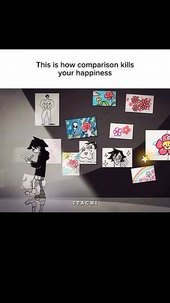 POV : "COMPARISON KILLS YOUR HAPPINESS"