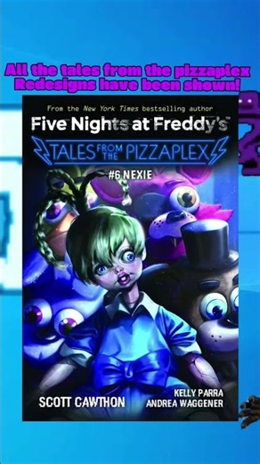 All the redesigns! #fnaf #fivenightsatfreddys #merch