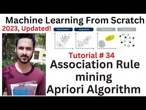 Tutorial 34: Association rule mining | Apriori Algorithm in Hindi/ Urdu Theory Part 1