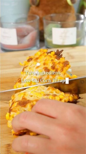 Cheesy Corn Wrap with only 2 ingredients 🌽