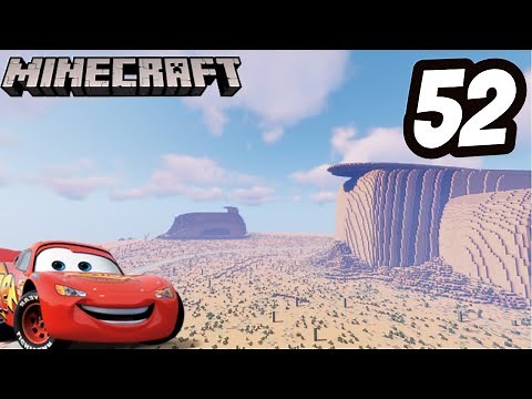 RADIATOR SPRINGS CUSTOM BIOME - Building a City - Minecraft - Ep 52