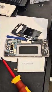 Replacing battery in Samsung S10 by nelson@stepbystep #mobilerepair