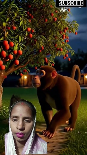 bacha or bander ke liye ek like Karen 👍♥️🙏 #bacha #cartoon #aivideo #jaibajarangbali