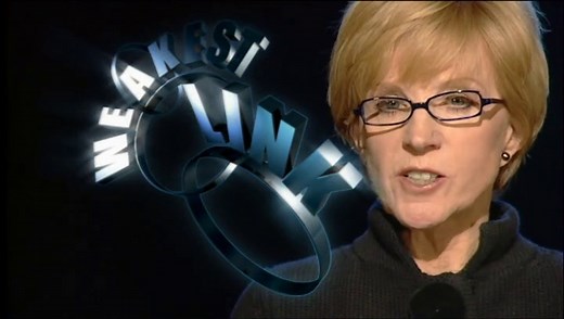 Weakest Link (Anne Robinson, 2007) - UK Season 8 October 10th Episode