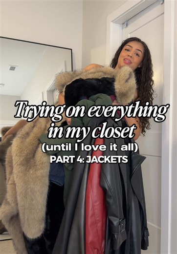 closet clean out - jacket edition 🧥 #closetcleanout #tryingoneverythingiown #tryon