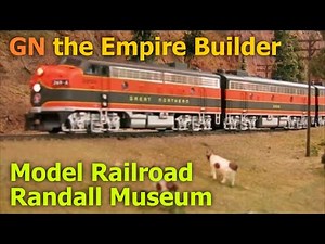 Great Northern Empire Builder at the Randall Museum Model Railroad
