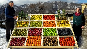 2.8M views · 23K reactions | Making delicious and healthy fruit treats is easier than you think! Today, we'll show you how to make refreshing fruit compote and sweet pie using fruits!❤️ #fruits #healthy #pies #village | Sweet Village | Facebook