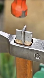 Axe head installation done right — solid, tight, and lasting #DIYtips #engineering #axe