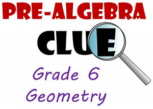Grade 6 Geometry Clue Review Game