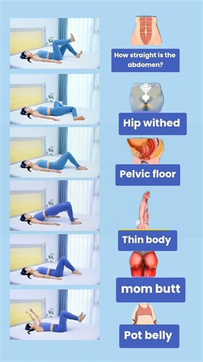 6 Easy Postpartum Exercises to Flatten Belly, Strengthen Pelvic Floor & Fix Mom Butt