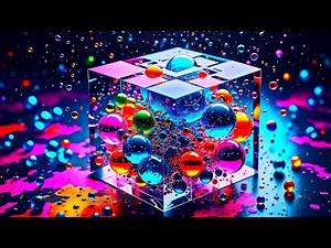 Hypnotic 4K Liquid Abstract Screensaver - Ultra HD Silent Background, Free to Use