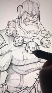 In David Harrington's tutorials you learn how to take a simple line drawing and develop it into a finished digital painting. Custom brushes included! https://buff.ly/3tmhZpN | Cubebrush