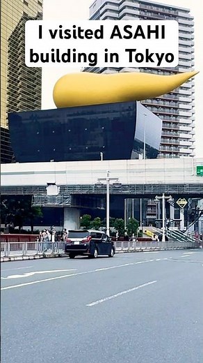 Tokyo’s Iconic Asahi Building & Sky Bar Experience #japantravel #asahi #beer