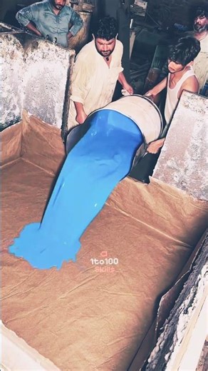 “Behind the Scenes: Making of PU Sponge Blue Foam Sheets | Full Production Line” 🏭