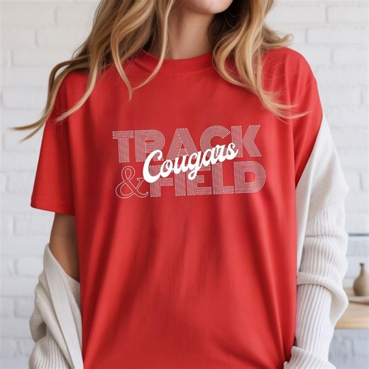 Custom Mascot Track & Field Shirt Shirt Track Mom Gift for Track Runner Shirt Women Track Coach Shirt Track Meet Support Shirt Track Grandma - Etsy