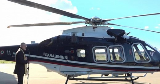 Un nuovo elicottero per i carabinieri