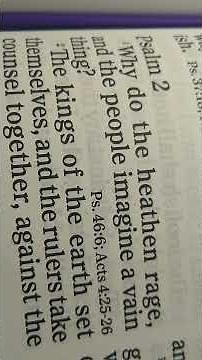 Psalms 2:1 - Verse of the Day