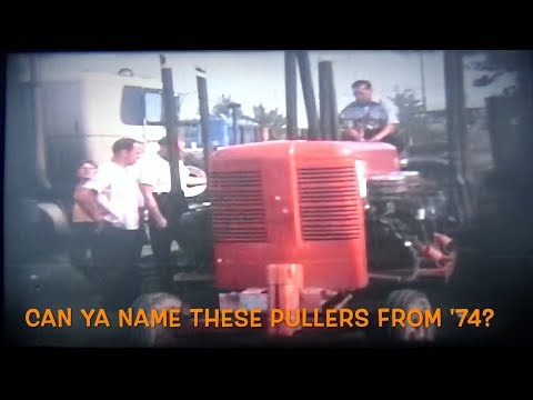 Early 70s Tractor Pulling: At the Buck, 1974