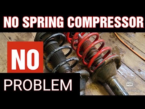 STRUT ASSEMBLY WITHOUT A SPRING COMRESSOR