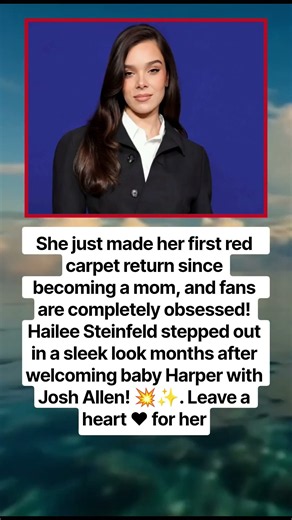 Hailee Steinfeld's Stunning Red Carpet Return! 🤩🔥 #shorts