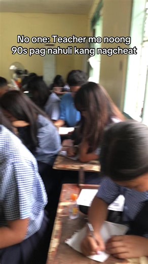 Cheating Situations in the 90s Classroom