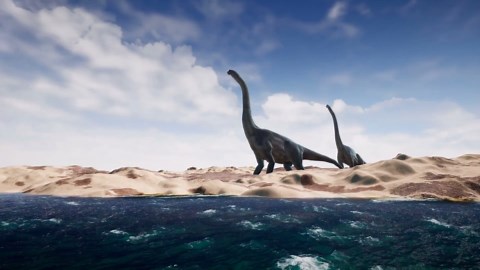 This giant dinosaur towered above everything - but its true size is still unclear