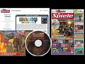 Die Computer Bild Spiele 8/2002 (Zeitschrift + CD mit Commandos)