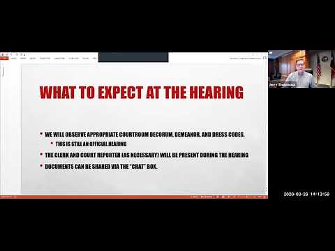 Using Zoom in Probate Court