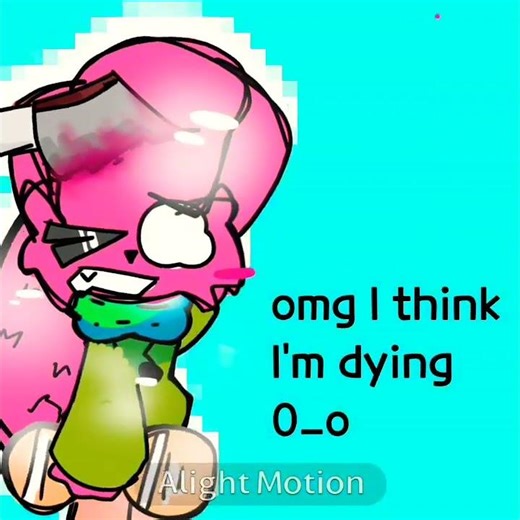 omg i think I'm dying meme animation