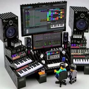 2.5K views · 34 reactions |  Lego studio setup #recording #mixing #toys #music #studiolife #midi #daw #lego #studiosetup #protools #avid | Avid Pro Tools | Facebook