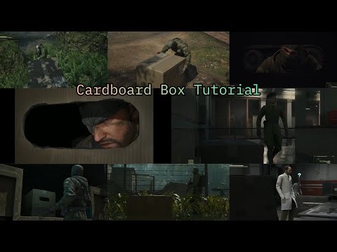 Cardboard Box Tutorial | Metal Gear Solid Delta Snake Eater