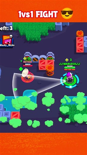 1V1 FIGHT WIN BRAWL STAR 😎 #brawlstars #brawlstarsshorts #shorts