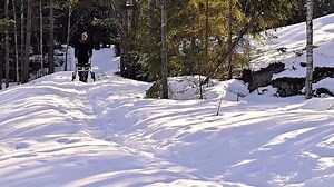 Veloped used in snow