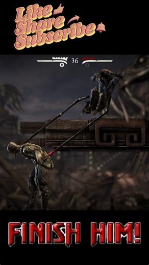 D'VORAH DESTROYS REPTILE! 💀🩸 Mortal Kombat X Brutal Attack! #shorts