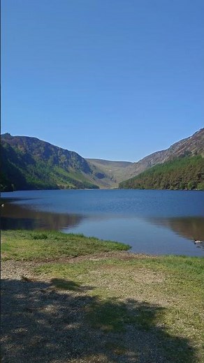 Glendalough, the U-shaped valley of Ireland