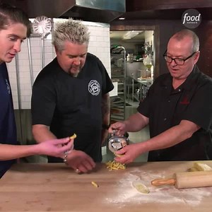 Homemade pasta, braised pork AND a salsa verde?! This dish is everything and more 💕 Find it at Grana Pizza Cafe! #DDD with Guy Fieri > Fridays at 9|8c | Food Network