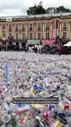 22K views · 183 reactions | A town square in the Colombia's capital...