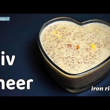 healthy aliv kheer recipe | easy alivachi kheer | garden cress seeds benefits