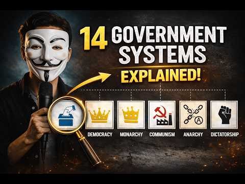 14 Types of Government Explained in 10 minutes