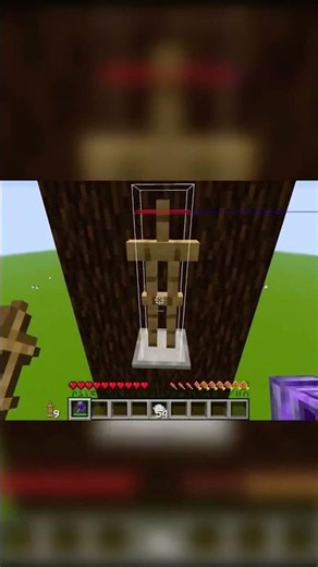 Insane way to climb a wall with mace and armour stands #minecraft #gaming