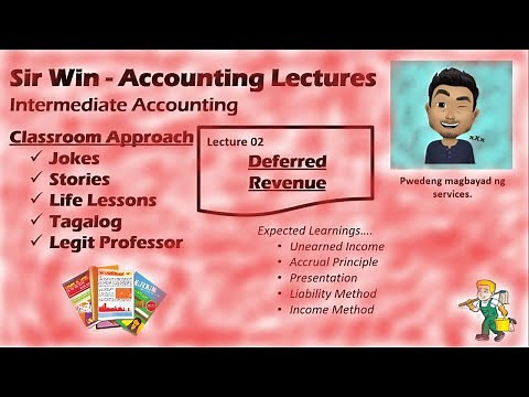 Lecture 02: Deferred Revenue or Unearned Income. Liabilities. [Intermediate Accounting]