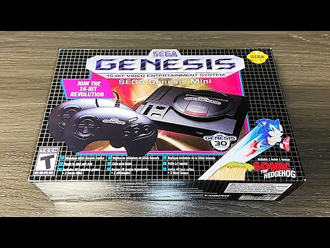 SEGA Genesis Mini (4K) Detailed Setup & Review + Unboxing