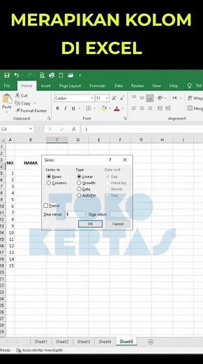 Cara Merapikan Kolom di Excel dengan Cepat dan Rapi