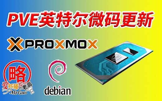 PVE下intel-microcode英特尔微码更新 Linux通用 用于修复处理器漏洞和错误 增强稳定性