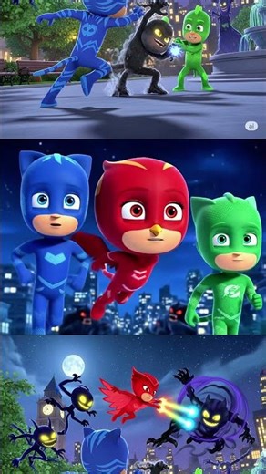 PJ Masks vs Zombie Monsters 🧟‍♂️ | 3D Animated Short #3danimation #cartoonshorts