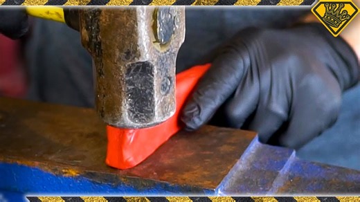 Here's why you should never touch red-hot iron