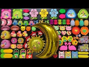 Festival of Colors !! Mixing Random Things Into Slime !! Satisfying Slime Smoothie #855