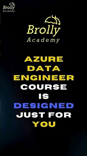 Azure Data Engineering Training in Hyderabad | ADE | Brolly Academy