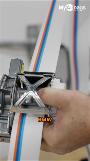 Part 3 of BMW M4 Seat Belt Repair & Custom M Stripe Upgrade! This is where it all comes together. The seat belt is fully repaired and finished with the custom M stripe webbing the customer requested Safety restored, style upgraded. #BMWM4 #SeatBeltRepair #CustomSeatBelts #MyAirbags #BMWMods #AutoSafety